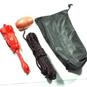 ISURE MARINE 1.5kg/3.3 Lbs Marine Kayak Fishing Anchor Kit Folding