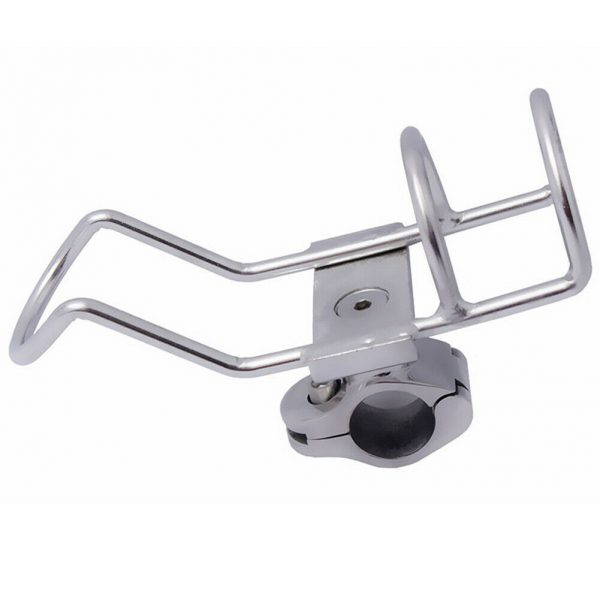Stainless Steel Flush Mount Fishing Rod Holder 90 Degree Narrow Top