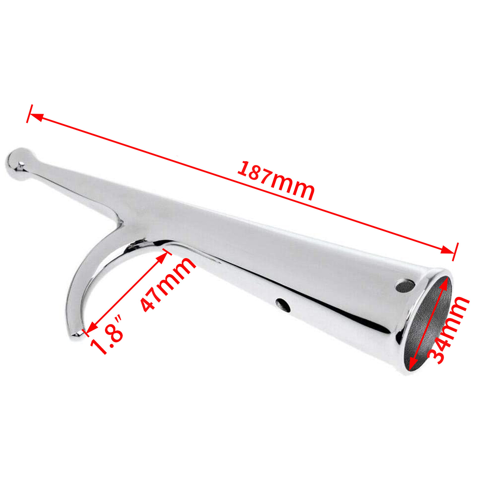 Boat Head End Hook | Boat Hook Hardware | Isure Marine