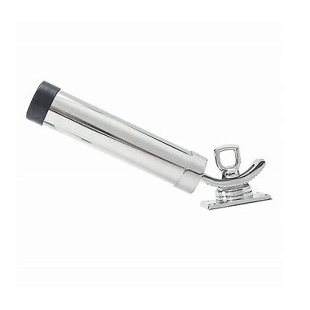 thumbnail image 2 of HOFFEN 2x Boat Fishing Rod Holder – 316 Stainless Steel, Deck-Mount Base, 360° Adjustable, RD8201SA 2 of 4