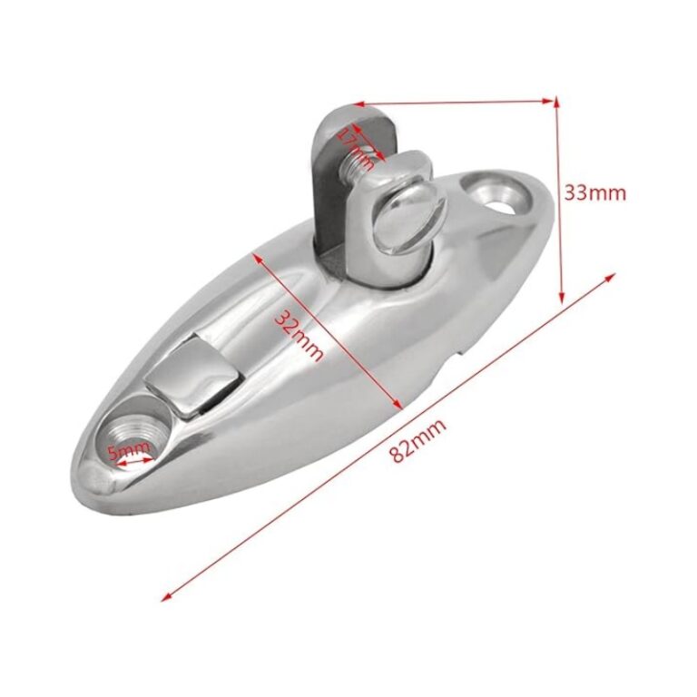 Quick Release Swivel Hinge | Bimini Top | Isure Marine Hardware